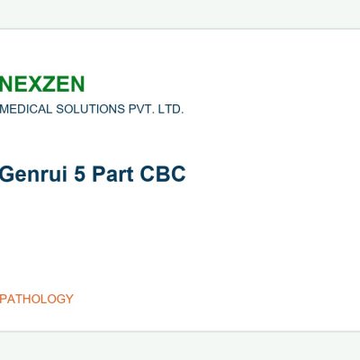 Genrui 5-Part Hematology Analyzer