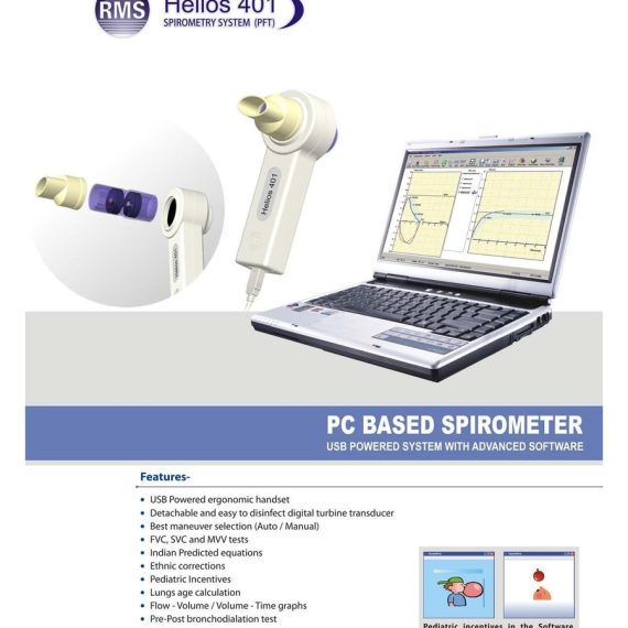 Helios 401 Pulmonary Function Test System